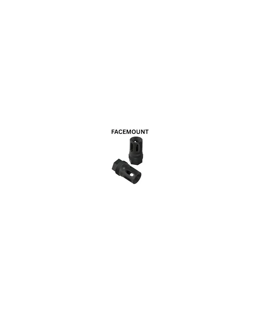 Comstock Armory Facemount – Compact Flash Hider – Plan-B Suppressor Mount