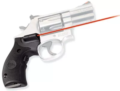 Crimson Trace LG-306 Compact Rubber Overmold Lasergrip For S&W K/L-Frame Round Butt