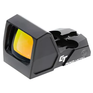 Crimson Trace RAD Micro Red Dot - Compact Open Reflex Sight, 3 MOA, Black
