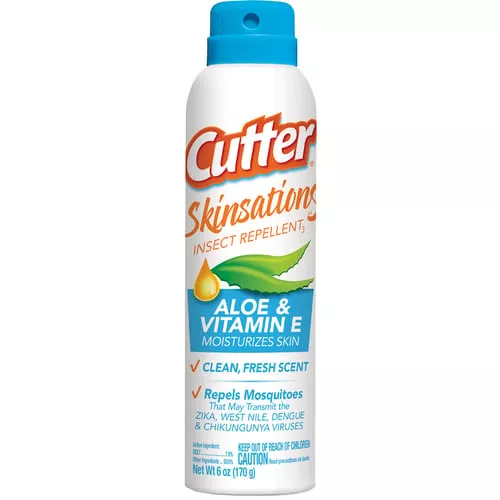 Cutter Skinsations Insect Repellent7% DEET 6 oz.