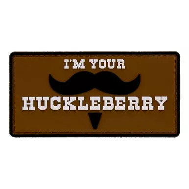 DDT I’m Your Huckleberry | Morale Patch | PVC Patch | Black | 50210