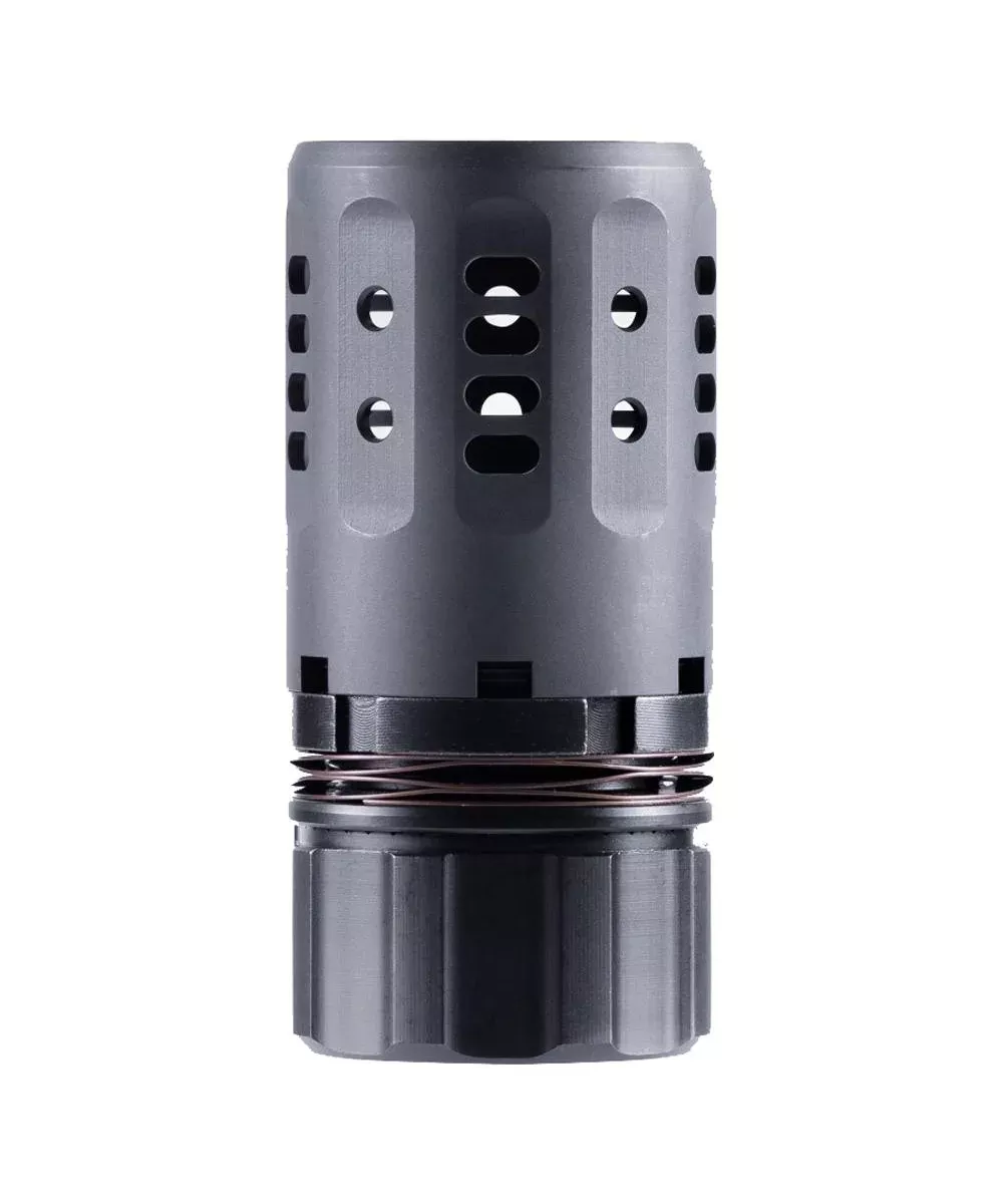Dead Air Armament Pyro 2.0 Enhanced Muzzle Brake with Adapter and Shroud .30 cal / 7.62mm