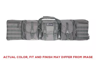 Drago Gear 42" Double Gun Case Gray