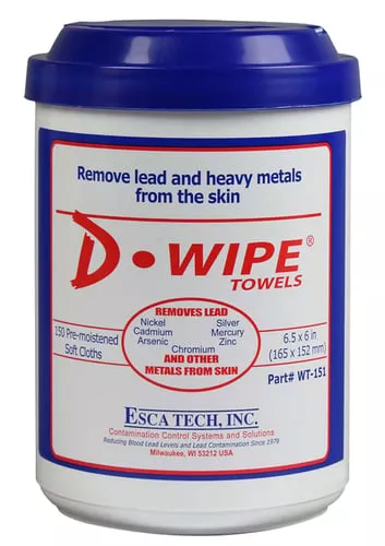 ESCA Tech WT150 D-Wipe Disposa