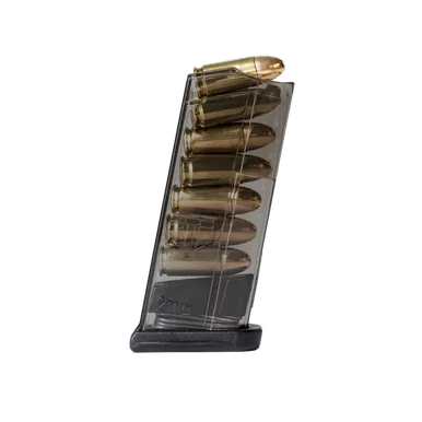 ETS Group 7 Round Glock 43 9MM Magazine - Carbon Smoke