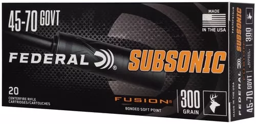 Federal Fusion Subsonic Rifle