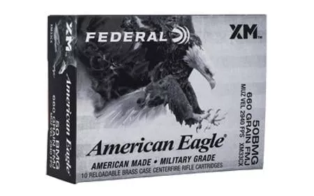 Federal XM33 Ammunition .50 BM