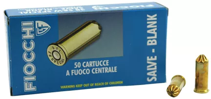 Fiocchi Ammunition 9MMBLANK, 9mm, Blank, 50 Rd/bx