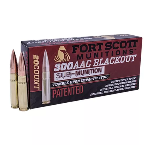 Fort Scott Munition Sub-Munition Rifle Ammo