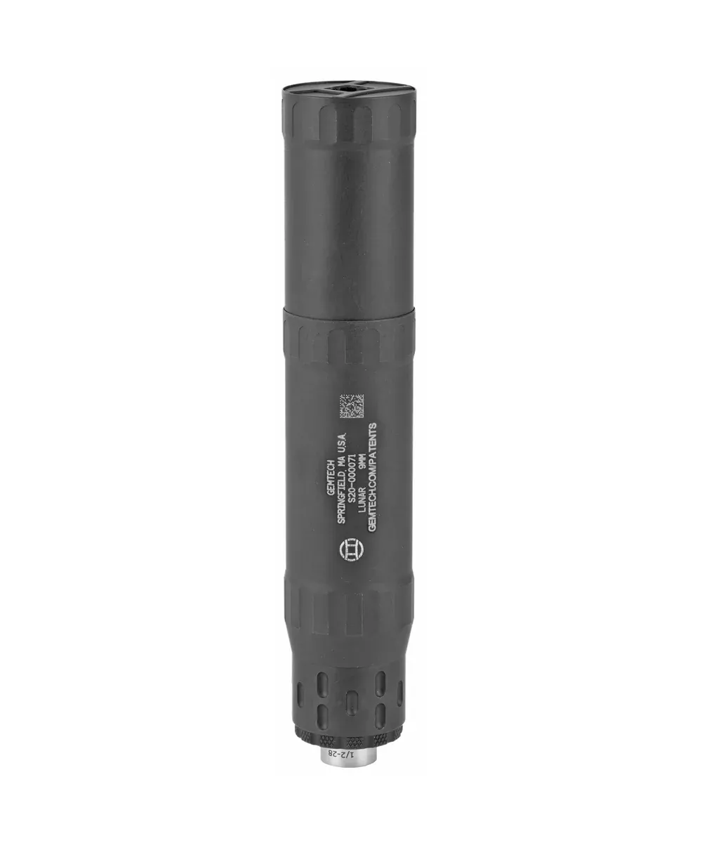 GEMTECH LUNAR 9 9MM BLK Pistol Suppressor