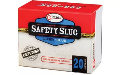 GLASER BLUE 9MM+P 80GR 20/500