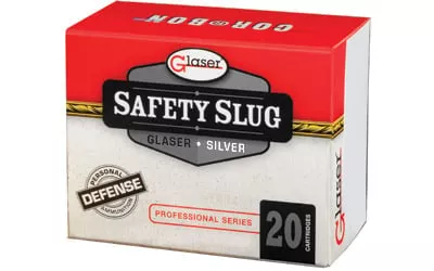 GLASER SILVER 40S&W 115GR 20/500