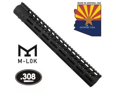 Guntec 15" MLOK 308 Rail System