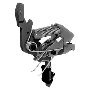 HIPERFIRE X2S MOD-3 2-Stage AR Trigger Flat Bow Black Nitride