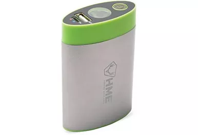 HME HAND WARMER RECHARGEABLE 5 HOUR W/LED TORCH LIGHT