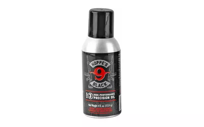 HOPPES BLACK LUBE AEROSOL 4OZ