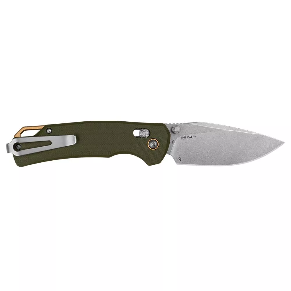 Kershaw Proximal Folding Knife 3-1/5" Drop Point Blade Olive