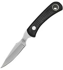 Knives Of Alaska Cub Bear Caping Black Handle Knife 006FG