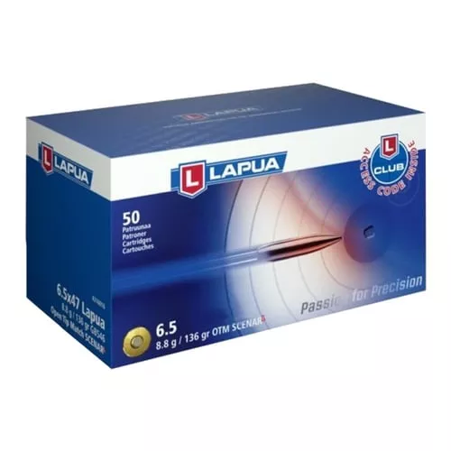 Lapua Rifle Ammunition 6.5 Cre