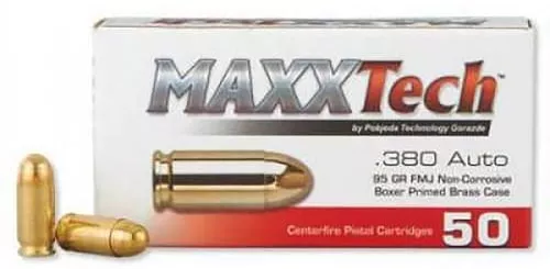 MaxxTech PTGB380B Brass Pistol
