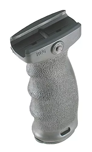Mission First Tactical REG React Vertical Grip Ergonomic Black Polymer for AR-Platform