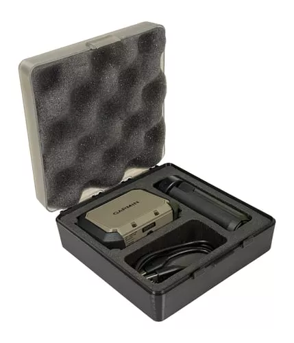 MTM Chronograph Case Black with Clear Lid