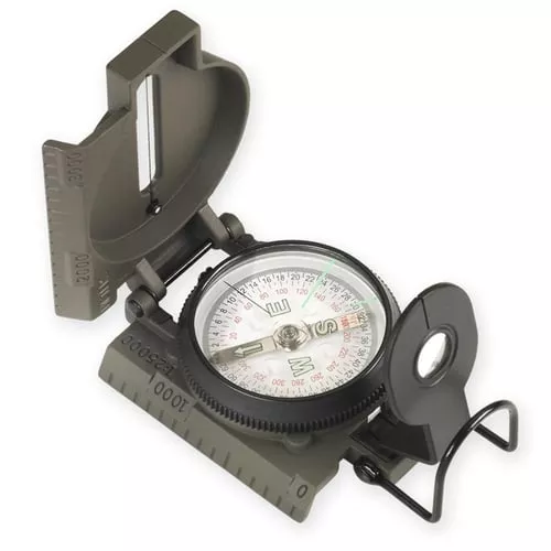 NDUR Lensatic Compass with Met