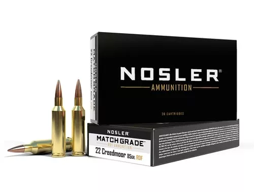 NOSLER MATCH GRADE 22CM 85GR R