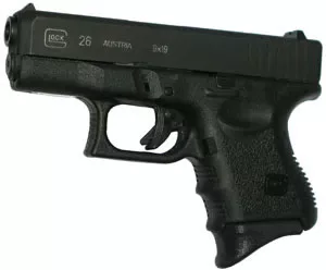 Pearce Black Grip Extension For Glock Model 26/27/33 (PG26)