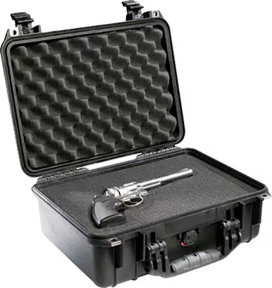 Pelican 1450 Protector 16" Black Handgun Polypropylene