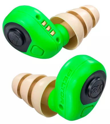 Peltor EEP100 Electronic Earplugs ABS Polymer 6 dB Green