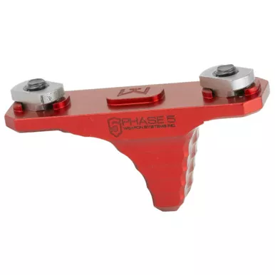 Phase 5 Weapon Systems Mini Hand Stop - M-LOK, Red Finish