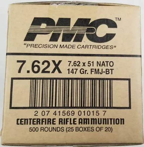 PMC 7.62x51 7.62 NATO 147GR FM