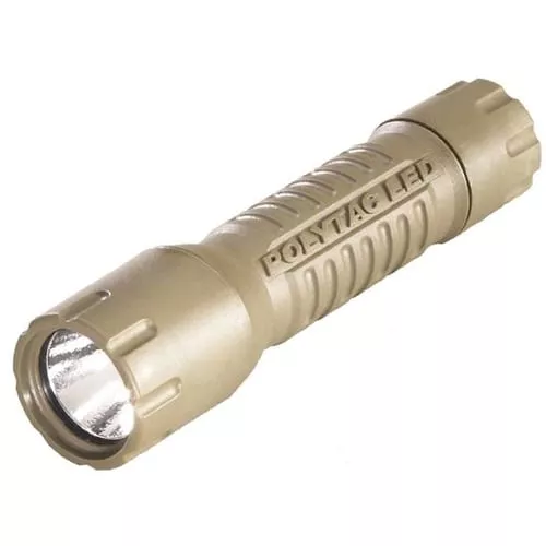 POLYTAC 600LM EDC COYOTE | SURE GRIP FLASHLIGHT