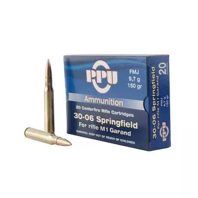 PPU 3006 150GR FMJ M1 GARAND 2