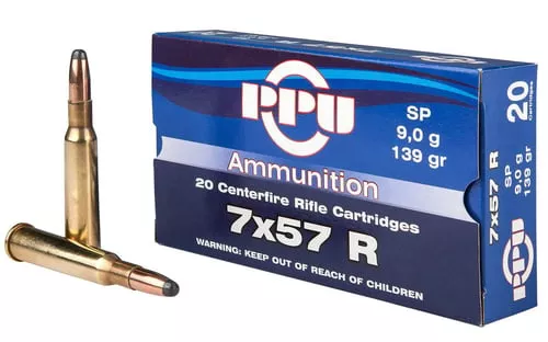 PPU 7.62X57R 139GR SP 20RD BOX