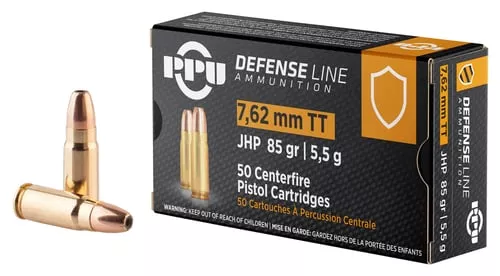 PPU PPD7T Defense7.62x25mmTo