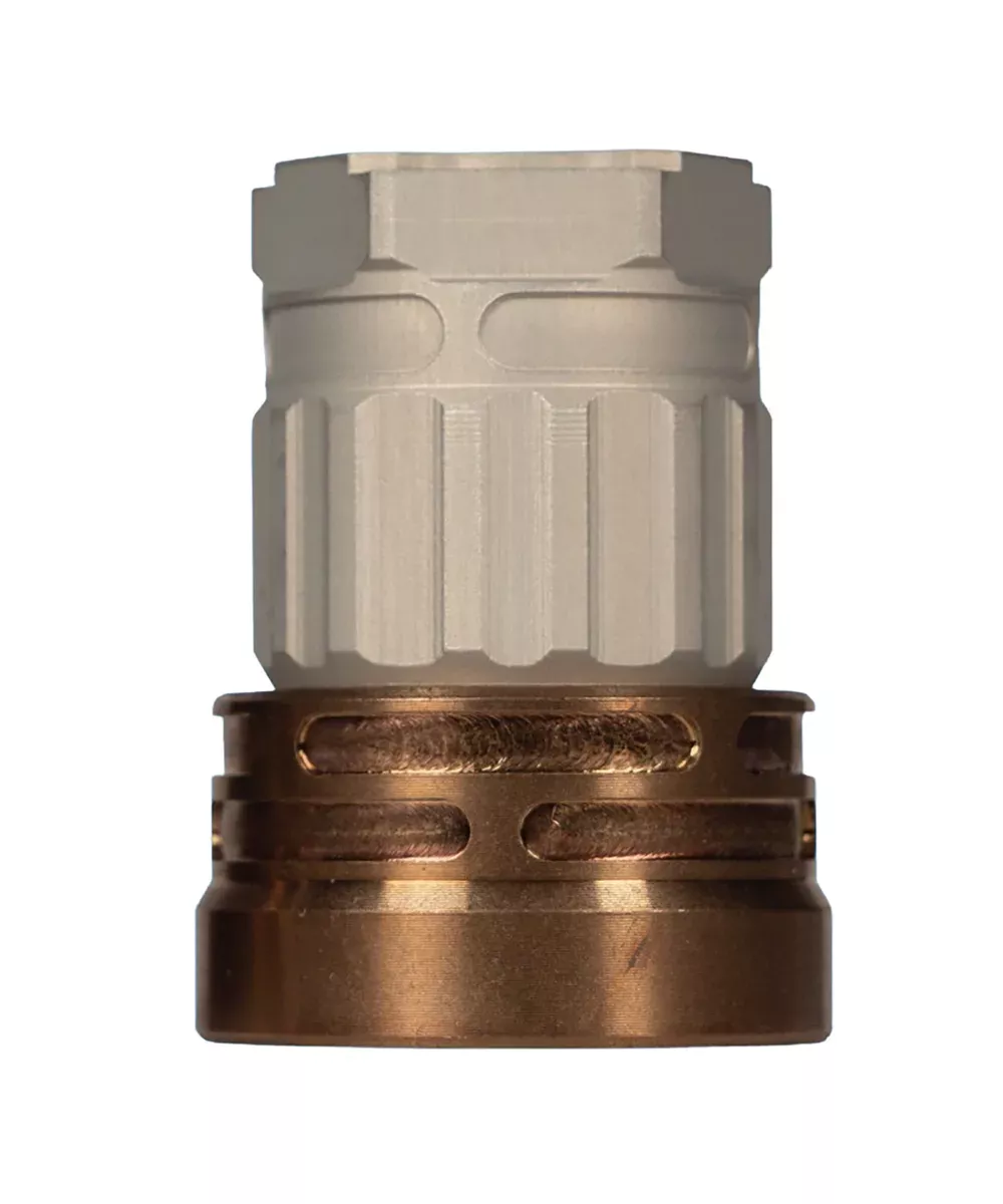 Q LLC ERECTOR 9 THREE WAY TRI LUG MOUNT CLEAR ANODIZED 05735