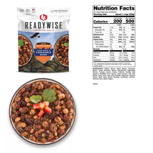 Readywise Basecamp Four Bean &
