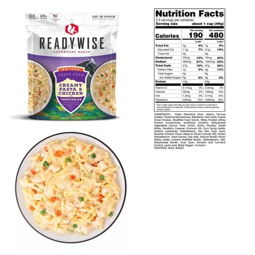 Readywise Crest Peak Creamy Pa