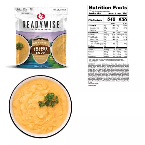 Readywise Open Range Cheesy Po