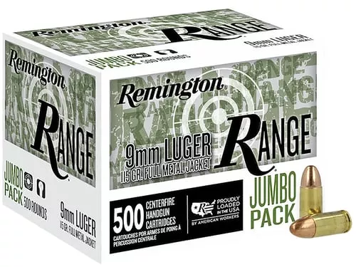 Remington Range Handgun Ammo 9