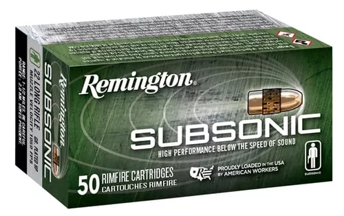 Remington Subsonic Rimfire Amm