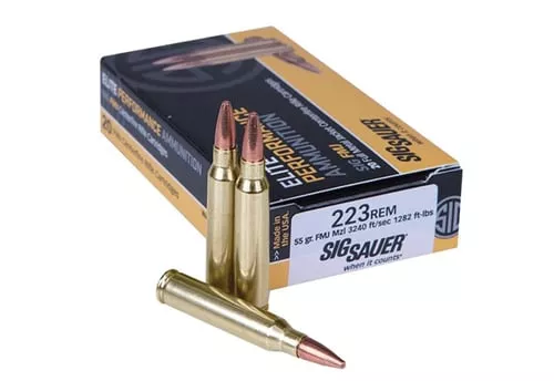 SIG E223 REM 55GR ELITE BALL