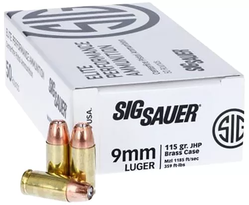 Sig Sauer E9MMJHP11550 Elite P