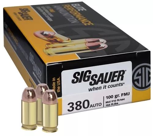 SIG SAUER ELITE BALL 380ACP 10