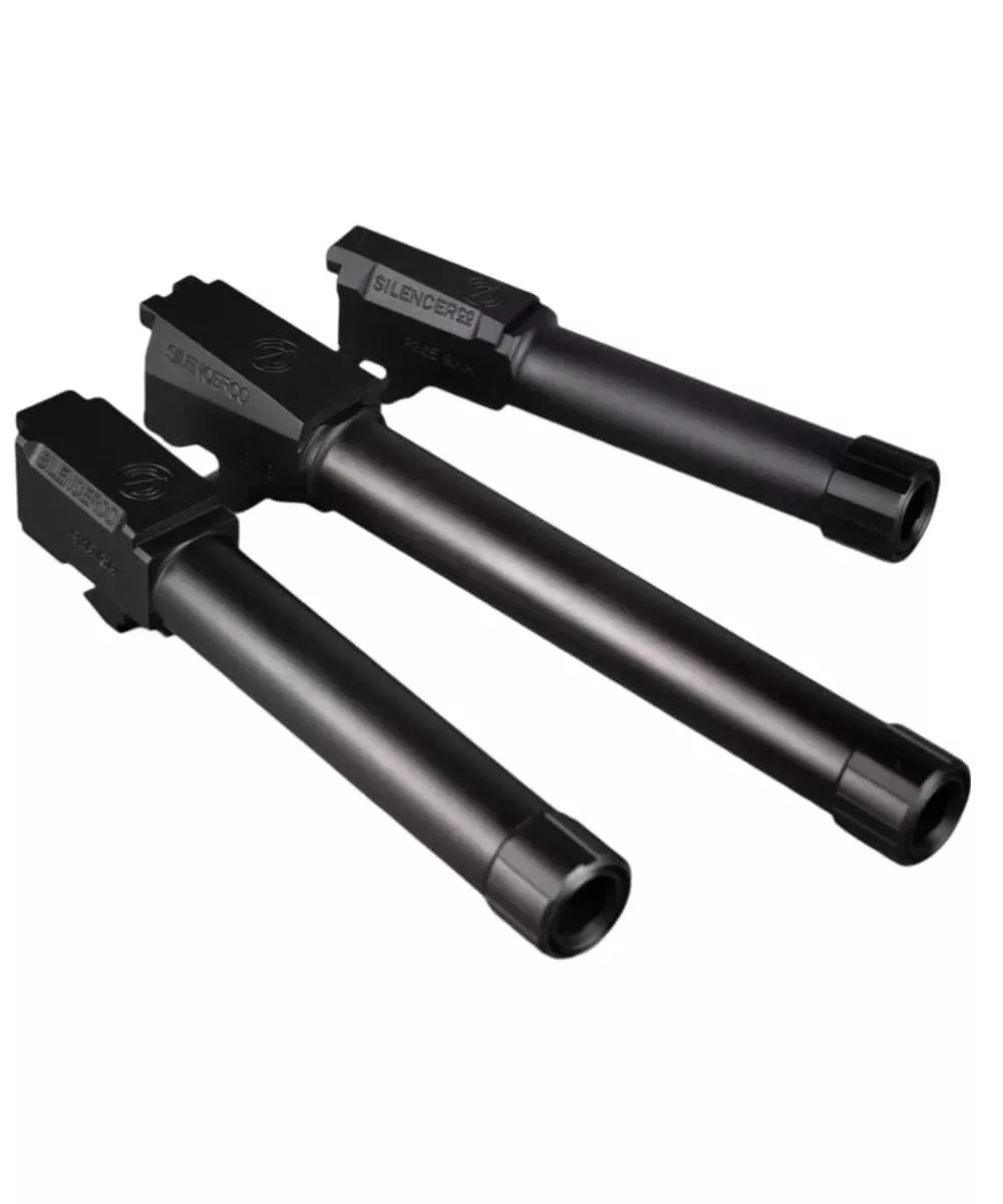 SilencerCo THREADED BARREL GLOCK 34 12×28 9mm