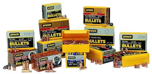 Speer 22 Caliber 40 Grain Soft Point 100/Box (1017), Not Loaded