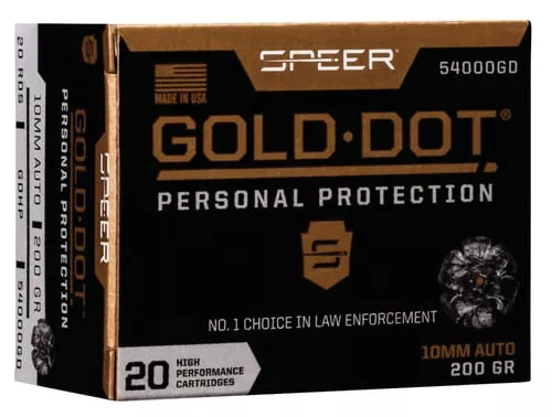 SPR GOLD DOT 10MM 200GR HP 20/200