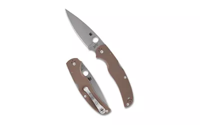 SPYDERCO NATIVE CHIEF 4.08" BRN/SLV